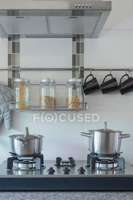 Utensil in kitchen room — Stock Photo