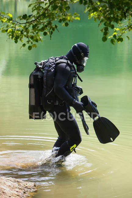 Scuba diver — Stock Photo