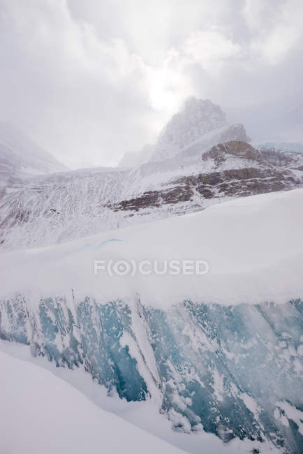 Geleira canadense Athabasca — Fotografia de Stock