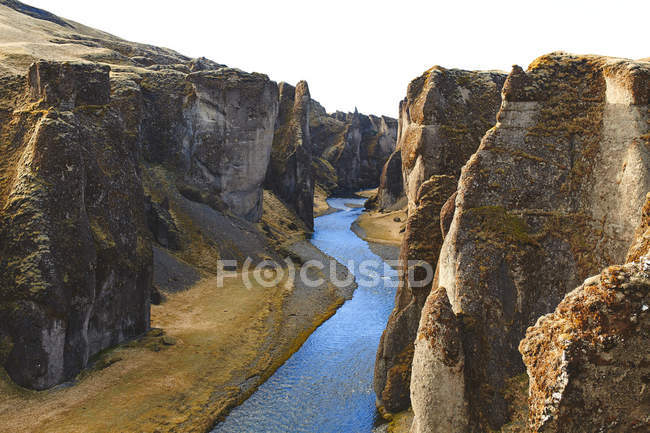 Canyon profondo del Fjadrargljufur — Foto stock