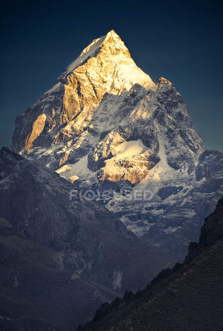 Гималайское золото (Pharilapche 6,073 m ) — стоковое фото