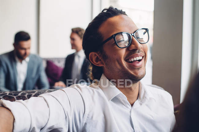 Happy Business Man — Stock Photo