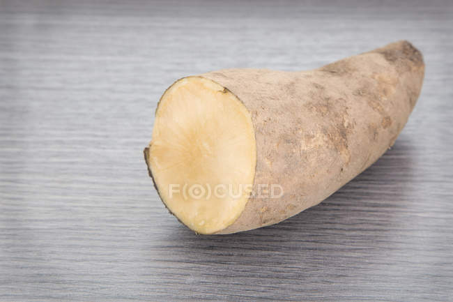 Radici di yacon fresche (Smallanthus sonchifolius ) — Foto stock