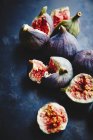 Figues fraîches mûres — Photo de stock
