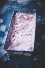 Изысканное фруктовое мороженое — стоковое фото