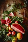 Frutti e piante estive — Foto stock