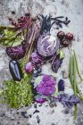 Produtos hortícolas orgânicos frescos e saudáveis — Fotografia de Stock