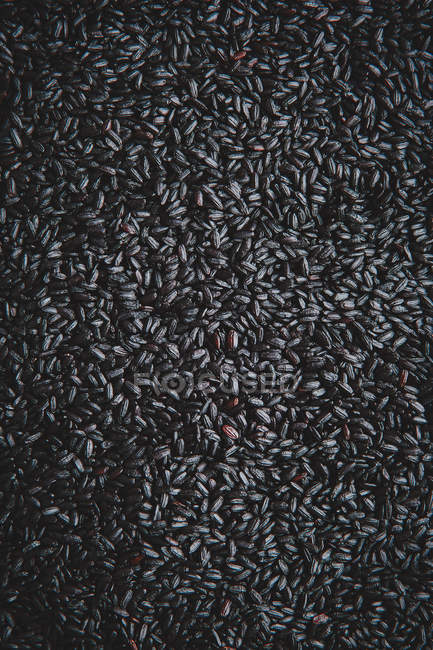 Delicious black rice — Stock Photo