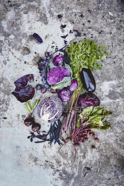 Свіжі здорові органічні овочі — стокове фото