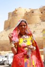 Belle femme indienne — Photo de stock