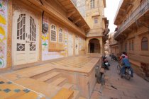 Palazzo della Città Vecchia all'interno del Forte Jaisalmer — Foto stock