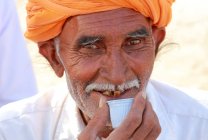 Indian senior man — Stock Photo