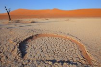 Dunas de areia - Sossusvlei — Fotografia de Stock