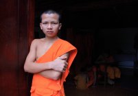 Буддійські в Луанг Прабанг — стокове фото