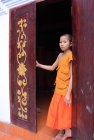 Buddhist in luang prabang — Stockfoto