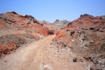 Deserto del sale, isola di Hormoz — Foto stock