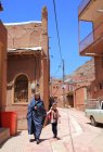 Isfahan province, traditional and historic Abyaneh village — Stock Photo