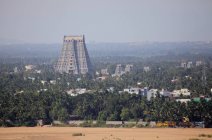 Шрі Ranganathar Свамі храм у Srirangam, Трічі. — стокове фото