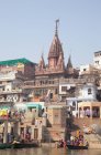 Індуїстські Святе місто на Ганг Ганг, Варанасі, Banaras, Уттар-Прадеш, Індія. — стокове фото