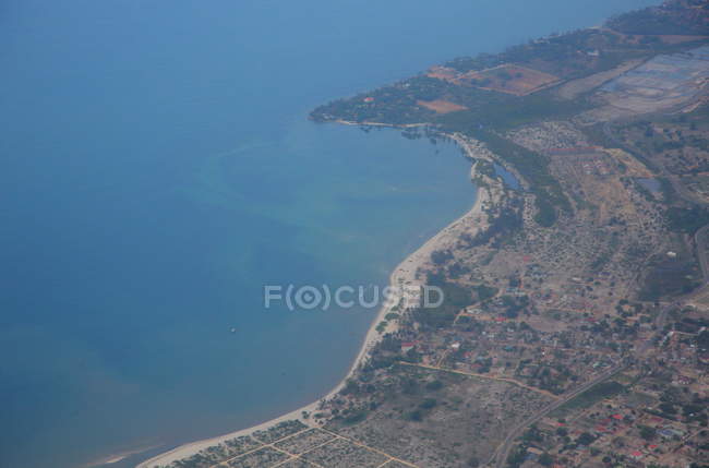 An aerial view of of Zanzibar — Stock Photo