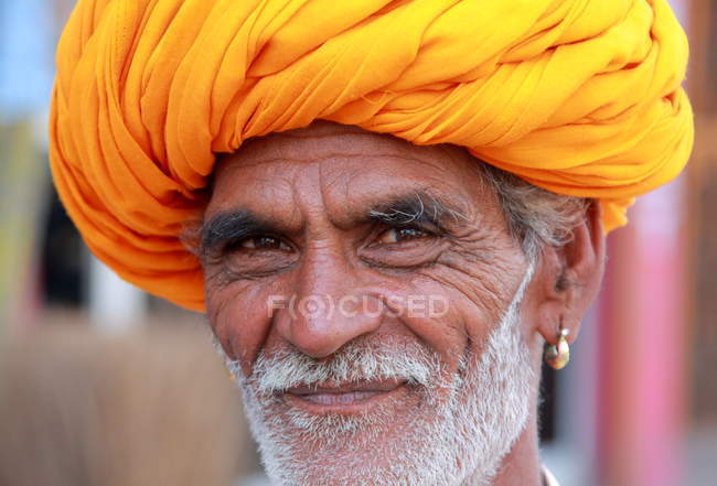 Homem tribal local em Ajmer — Fotografia de Stock