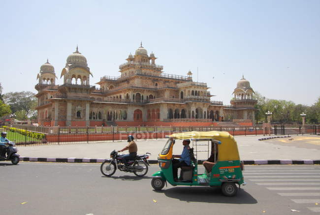 Patwon ki Haveli a Jaisalmer, stato del Rajasthan in India — Foto stock
