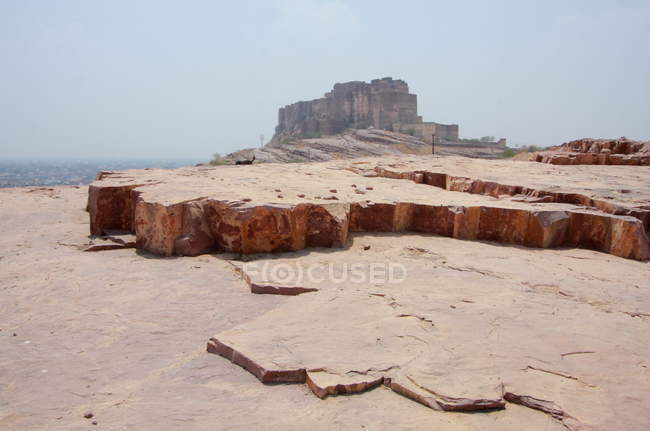Templo en Mehrangarh Fort - foto de stock