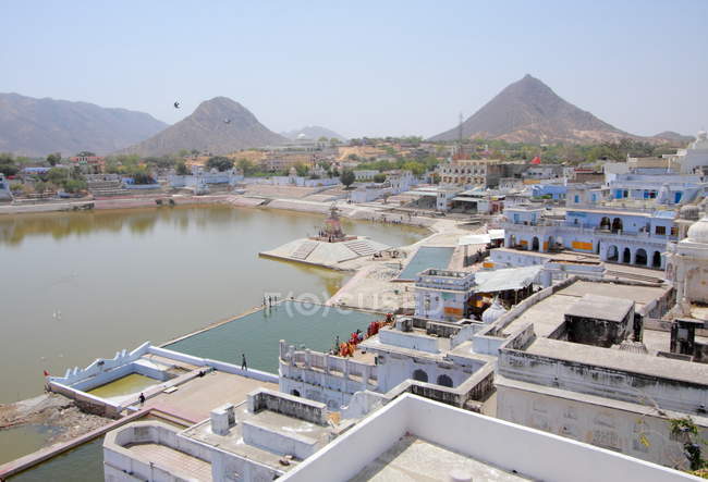 Pushkar Città Santa, Rajasthan — Foto stock