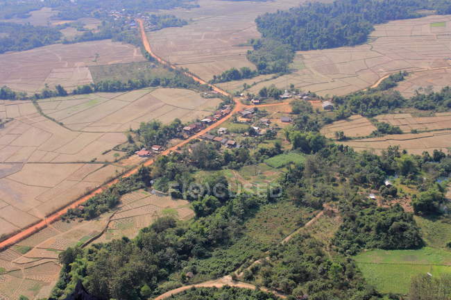 Landschaft in Luang Prabang, Laos — Stockfoto
