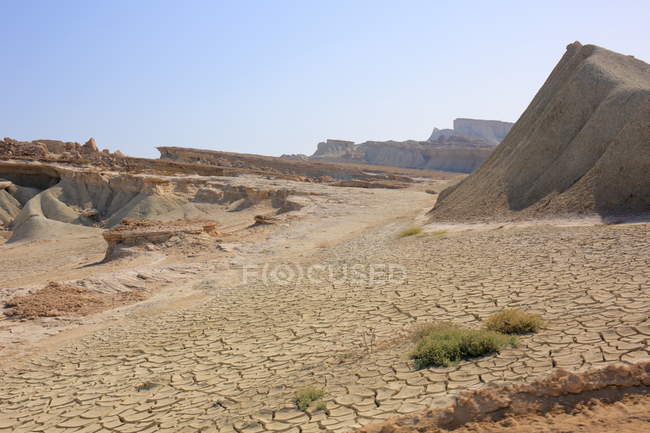 Gebirgskette in der Provinz Hormozgan, qeshm Insel, chankooh Canyon, iran — Stockfoto