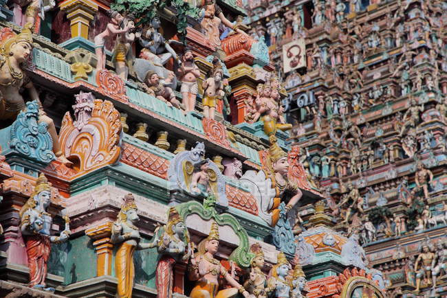Templo de Kapaleeswarar en Chennai, India - foto de stock