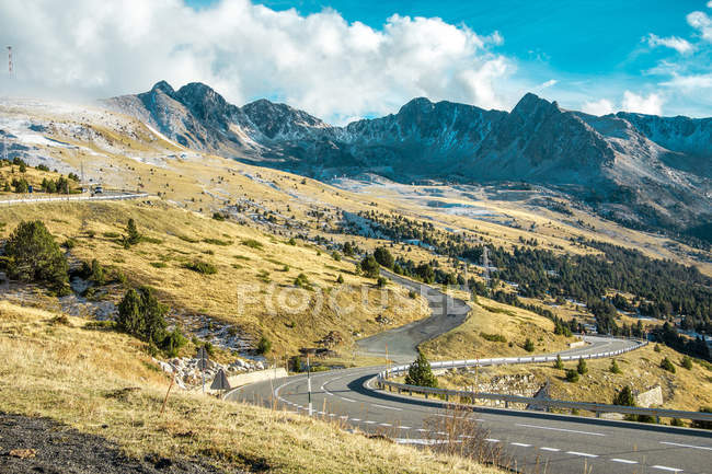 Paesaggio di Andorra — Foto stock