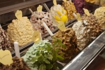 Selezione di gelato — Foto stock