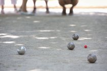 Boule-Spiel in Arbeit — Stockfoto