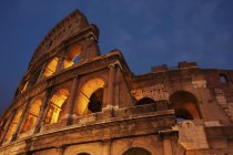 Colosseum in Rome at dusk. — Stock Photo