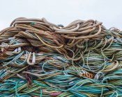 Commercial fishing nets — Stock Photo