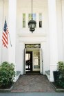 Large entrance and portico — Stock Photo