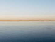 Clear line of the horizon — Stock Photo