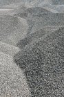 Pali di ghiaia per la manutenzione stradale — Foto stock