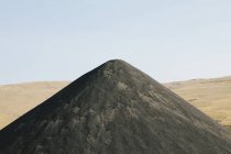 Large gravel pile — Stock Photo