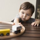 Young boy playing — Stock Photo