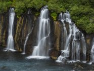 Series of cascading torrents — Stock Photo