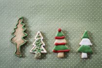 Органические домашние рождественские печенья — стоковое фото