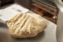 Dough shaped and resting — Stock Photo