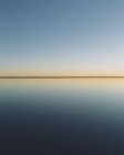 Linha clara de horizonte — Fotografia de Stock