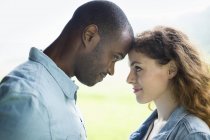Young man and woman — Stock Photo