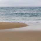 Вид на море с пляжа — стоковое фото