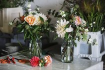 Hand tied bouquet. — Stock Photo