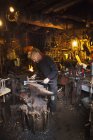 Blacksmith standing in his workshop. — Stock Photo