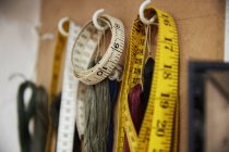 Hooks and lines of measurements — Stock Photo